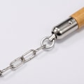Miniatyrbillede 3 af 5: Helt i stål Teleskopisk Teleskopisk Rustfrit Stål To-i-en Nunchakusu