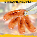 Miniatyrbilde 3 av 5: (2 stk) Grilltang Roulette, Pølseomdreiertang, Lang Grilltang