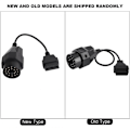 Miniatyrbillede 5 af 5: 20-polet til 16-polet OBD2-stik Scannerkabeladapter til E36 E38 E39