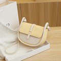 Miniatyrbild 5 av 5: Sadel Kvinnor Axelväska Mode Designer PU Läder Crossbody B