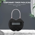 Miniatyrbillede 2 af 4: Smart Time Lock LCD Skærm Tidlås USB Genopladelig Midlertidig Timer
