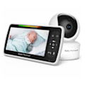 Miniatyrbild 1 av 5: Babymonitor - Babymonitor med 5-tums skärm Plug & Play Babymonitor