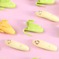 Miniatyrbillede 4 af 5: Mini bananviskelæder 8-pak aftageligt bananviskelæder blyantsviskelæder F