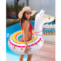 Miniatyrbild 2 av 5: Pool Float Ride On Party Toys Alpaca Uppblåsbar Simring  Wa