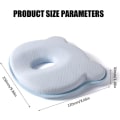 Miniatyrbilde 3 av 5: Gul pute for barn, Memory Foam Reisepute, Baby Hodeform, C