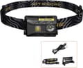 USB-oppladbar hodelykt Hvit/Rød/Høy CRI LED 4 lysmoduser
