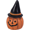 Pikkukuva 4 / 5: 1 kpl Halloween-koriste Mini-hartsikoriste Kurpitsapää Hattu H