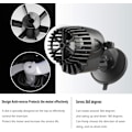 Miniatyrbillede 2 af 3: Akvarie Flow Pumpe 7500L/H Wave Maker 10W Wave Cirkulationspumpe Q