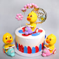 Pikkukuva 4 / 5: 3 kpl sarjakuva leluautoa Paina ja mene Jingle Swing Duck Cars Frictio