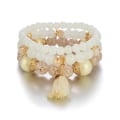 Miniatyrbillede 1 af 5: Bohemian Mix Bead Multi Layer Versatile Statement Armbånd - Sta