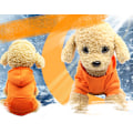 Pikkukuva 4 / 5: Vaatteet kissoille ja koirille, lemmikkieläinten urheiluvaatteet, lemmikkieläintarvikkeet (oranssi, L)