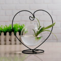Miniatyrbilde 5 av 5: Ornament Display Stand Jern Hjerteformet Stativ Hylleholder