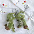 Miniatyrbillede 3 af 5: Plush Dinosaur Nøglering Fyldte Dyr Legetøj Rygsæks Pynt