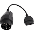 Miniatyrbillede 1 af 5: 20-polet til 16-polet OBD2-stik Scannerkabeladapter til E36 E38 E39