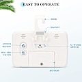 Miniatyrbillede 2 af 5: 2 Mini Digital LCD Termometer Hygrometer med Maks/Min Optagelse,