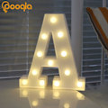 Pikkukuva 2 / 5: LED-valokirjainvalot, valaistu aakkoskirjain kotiin
