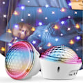 Miniatyrbilde 1 av 5: LED-projektorlampe, stjernehimmelprojektor 2 i 1 Galaxy-projektor Ce