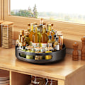 Miniatyrbilde 4 av 5: Roterende Krydderstativ Organizer Caddy, Roterende Krydderoppbevaring for Skap