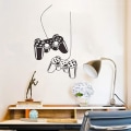 Miniatyrbild 4 av 5: Spelrum Dekor, “Dual Gamepad” Pojkrums Dekorationer för Sovrum
