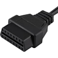 Miniatyrbillede 4 af 5: 3-polet til 16-polet OBD2-adapterkabel til Fiat