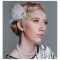 Pikkukuva 5 / 5: Sulkahöyhenpanta Gatsbyn höyhenkruunun asusteet Gatsby