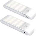 Miniatyrbild 1 av 5: Automatisk LED-nattlampa [2-pack], 12 LED USB-laddningsbar Cl