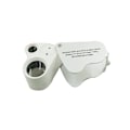 Miniatyrbild 1 av 4: Juvelerarens linsglaslupp 30X & 60X förstoringsglas LED-lampor