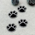 Miniatyrbillede 2 af 4: 10 stk. broderet patch stryge-på patch i form af en hunds p