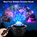 Miniatyrbilde 5 av 5: 1PC Star Sky Projector, Led Galaxy Projector Planetarium Projecto