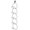 Miniatyrbillede 1 af 5: 1 pakke hatteholder, bøjle, holder, hatarrangør, skab, hængende baseb