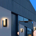 Miniatyrbillede 4 af 5: Moderne Væglampe, LED Væglampe til Gang, Badeværelse, Trapper (Sort)