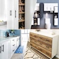 Miniatyrbilde 4 av 5: Set med 10 goldenwarm sorte møbelhåndtak sorte kjøkkendørhåndtak