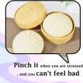 Miniatyrbillede 4 af 5: Klemme Stressbold, Stressaflastningsbold, 2 stk. Bun Squishy, ​​Sen