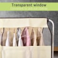 Miniatyrbillede 3 af 5: Klædeovertræk Transparent Støvfri Vindue Tøjbeskytter Uni