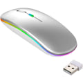 Miniatyrbilde 1 av 5: Oppladbar trådløs mus, Bluetooth-mus, to moduser (BT 5.1 +