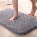 Miniatyrbilde 1 av 5: Sklisikker og absorberende lang fluff mikrofiber badematte maskinvaskbar