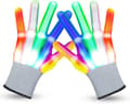 LED-handskar, coola julleksaker för barn, LED-handskar, lysande handskar