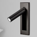 Miniatyrbillede 3 af 4: LED Læselampe til Soveværelse, 350° Rotation, 90° Foldbar, 3W Varmt Lys (Sort)