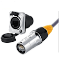 Miniatyrbillede 1 af 3: IP67 netværk RJ45 vandtæt stik/Ethernet RJ45 vandtæt p
