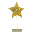 Miniatyrbillede 1 af 5: Femspidset stjernebordlampe mini juletræ kobber gave rotting