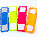 Miniatyrbilde 2 av 4: 4 mikrofiber rengjøringsmopper, strukket mikrofiber, flat moppehode f