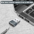 Miniatyrbilde 4 av 5: Et sett med 3 USB C hunn til USB hann adaptere for Apple iPhone 11