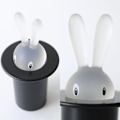 Miniatyrbillede 3 af 5: \"Magisk Kanin\" Tandstikholder, Sort