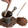 Miniatyrbild 4 av 5: Kaffe Maskin Rengöring Borste Set 4 Stycken Kaffe Rengöring Borste
