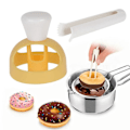 Miniatyrbild 2 av 5: Donut-kakform, bakform, desserter, skärare, fondant, skärare, donut, mo