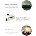 Miniatyrbilde 4 av 5: Teflon Tape (2 tommer x 10 meter x 0,18 mm) PTFE Tape for Vakuumforsegler