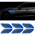 Miniatyrbilde 1 av 5: 6 stk 3D Sterke Reflekterende Stripe Klistremerker for Bil Fender Hood Bum