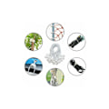 Miniatyrbillede 4 af 5: Elastisk spænder, elastisk bungee-ledning, 30 stk. presenningspænder