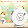Miniatyrbild 3 av 3: 1 st bubbelmaskin, automatisk påfyllningsbar bubbelarkblåsare, 90°