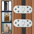 Miniatyrbillede 3 af 5: Folding Table Hinge Toggle Connector Rustfrit Stål Møbler Ac